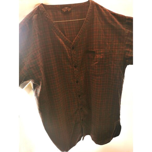 Men's Night Shirt Harley Davidson Flannel Long Sleeve Vintage XL - Picture 8 of 11